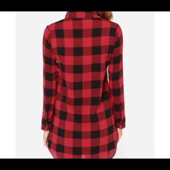 Red and Black light flannel - Picture 2 of 2